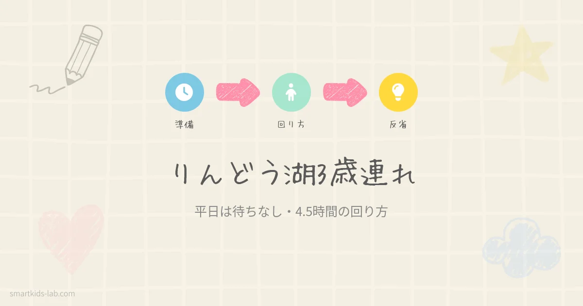 スマートキッズラボのアイキャッチ画像：那須のりんどう湖ファミリー牧場を3歳連れで平日に回った体験ガイド